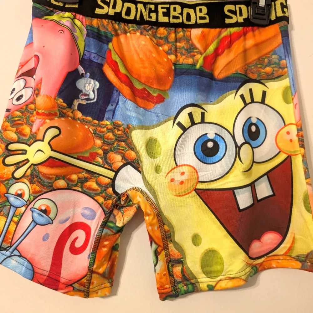 Nickelodeon‎ SpongeBob SquarePants Graphic Boxer Brief Size XLarge NWT